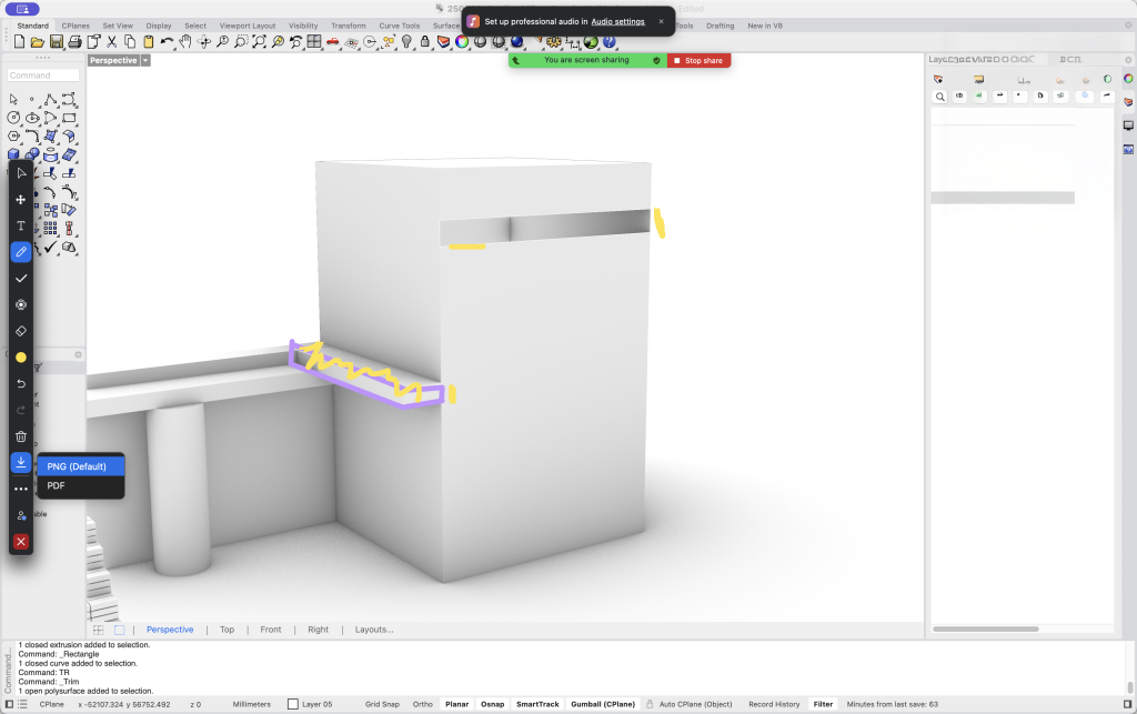 refrigerator (confidence: 82%) refrigerator (confidence: 52%)